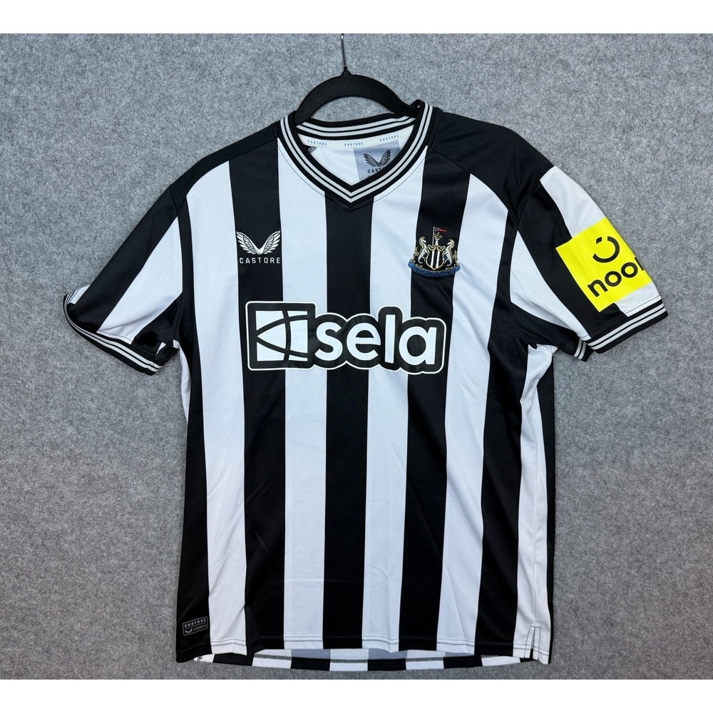 Newcastle United 2023/24 Castore Home Jersey Mens L Sela Noon Soccer Shirt
